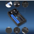 Inteligentná USB LCD nabíjačka na batérie 18650 univerzálna nabíjačka pre efektívne nabíjanie 3,7V lítiových batérií