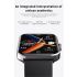F57L Smart Watch Blood Glucose Blood Pressure Heart Rate Temperature Monitoring Sport Monitoring 1.91 Inch Sn