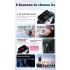F57L Smart Watch Blood Glucose Blood Pressure Heart Rate Temperature Monitoring Sport Monitoring 1.91 Inch Sn