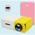 YG300 LED Mini Projektor prenosný projektor s podporou 1080P HDMI USB ľahký projektor ideálny na filmový večer