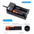 DoublePow 14500 750mAh ekologická batéria s LED indikátorom Micro USB nabíjateľná 3.7V Li-ion batéria na kempovanie