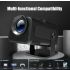 HY320 Android 11 projektor 4K 1080P 390 ANSI lúmenov pre živé zobrazenie a domácu zábavu Dual Wifi6 BT5.0