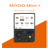 Prenosná retro herná konzola MIYOO Mini Plus s 3,5-palcovým IPS displejom pre nostalgické hranie na cestách