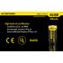 Nitecore NL166 16340 3.7V nabíjateľná batéria 650mAh Li-ion integrovaná ochrana vysoký výkon 500 cyklov