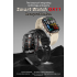 QX11 Smart Watch Men IP68 5ATM Outdoor Sports Fitness Tracker Health Monitor 1,96" BT Call Smartwatch