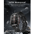 QX11 Smart Watch Men IP68 5ATM Outdoor Sports Fitness Tracker Health Monitor 1,96" BT Call Smartwatch