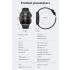 QX11 Smart Watch Men IP68 5ATM Outdoor Sports Fitness Tracker Health Monitor 1,96" BT Call Smartwatch