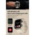 QX11 Smart Watch Men IP68 5ATM Outdoor Sports Fitness Tracker Health Monitor 1,96" BT Call Smartwatch