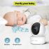 Bezdrôtový 5-palcový baby monitor SM650 HD 720P s dlhá výdrž batérie obojsmerné audio pre rodicovstvo