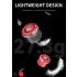 TOWILD TL05 LED cyklistické svetlo s inteligentným snímaním bŕzd USB nabíjanie IPX6 vodotesné pre bezpečnosť