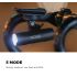 XOSS XL-400 predné svetlo na bicykel 400 lumenov vodotesné USB nabíjacie s 5 režimami svietenia pre MTB