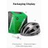 ROCKBROS ultraľahká cyklistická prilba s LED zadným svetlom vodeodolná MTB prilba cyklistické pohodlie