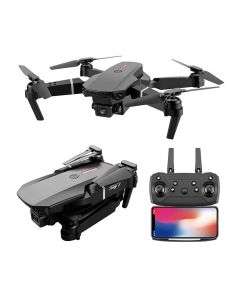E88 Profesionálny mini WIFI HD 4k dron s kamerou Re?im vysokého dr?ania, skladací RC lietadlo, helikoptéra Pro, dron, hracky, kvadrokoptéra, drony