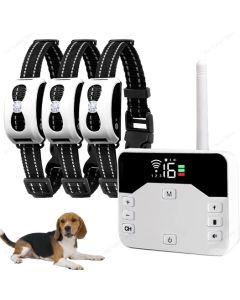 Bezdrôtový elektronický systém oplotenia pre psov a diaľkový výcvikový obojok pípajúci obojok Vibrácia a ochrana domáceho maznáčika pre šteňatá všetkých veľkostí
