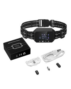 Bezdrôtový GPS ohradník pre psov Vonkaj?ie elektronické oplotenie pre domáce zvieratá Vodotesný výcvikový obojok pre psov s elektrickým ?okom 100 ~ 3280 stôp