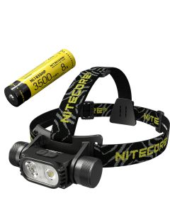 Nitecore HC68 2 x Luminus SST-40-W LED diódy 2 000 lúmenov s dvojitým lúcom, nabíjatelná zaostrovacia celovka s batériou 3 500 mAh