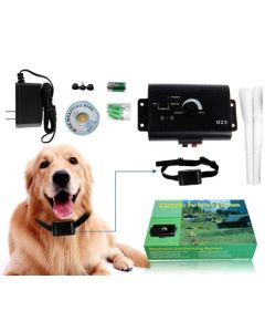 Elektrický ohradník pre domáce zvieratá neviditeľný bezdrôtový elektrický systém ohradníka pre psov Vonkajší výcvik psov s diaľkovým ovládaním Pípací obojok pre psov