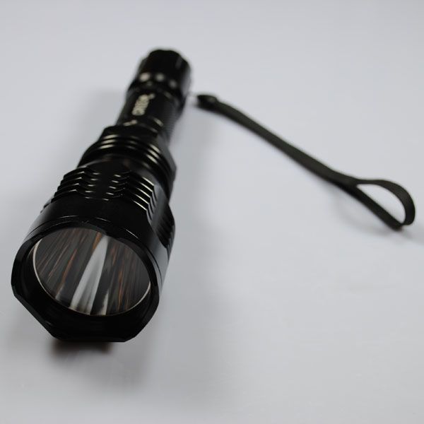 UniqueFire HS-802 Zelené svetlo LED baterka s dlhým dosahom, vodotesná, odolná pre nočný prieskum
