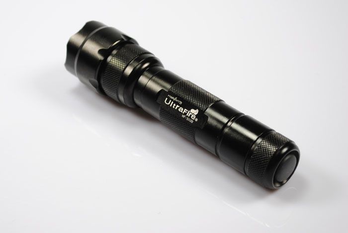 UltraFire WF-502B U2 LED baterka, 1300 lúmenov, kompaktné, odolné vonkajšie núdzové svetlo na dobrodružstvá