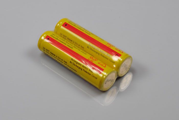 UltraFire BRC 18650 vysokokapacitná nabíjateľná lítiovo-iónová batéria pár pre baterky a fotoaparáty 3600mAh