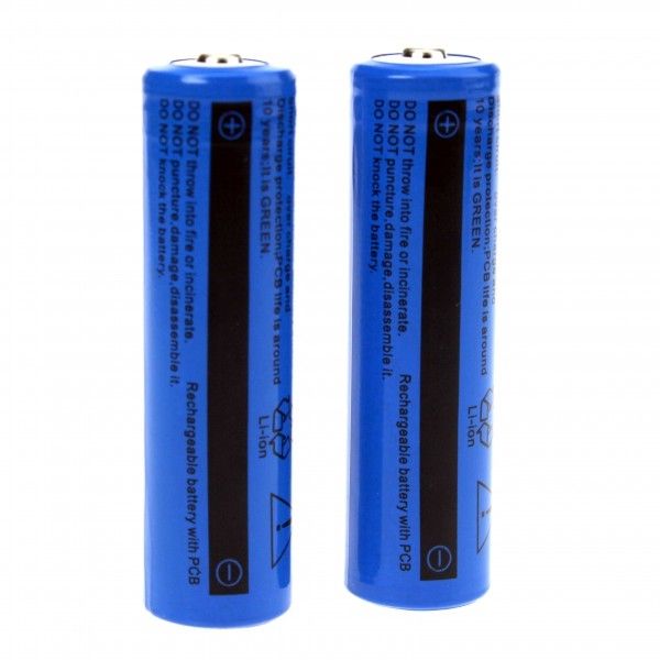 Ultrafire TR 3000mAh 3.7V 18650 Li-ion vysokokapacitná rýchlonabíjacia batéria – pár pre baterku a elektronické cigarety