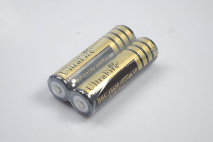 Ultrafire BRC 18650 Dobíjacia Li-ion batéria 4000mAh Vysoká kapacita Rýchle nabíjanie pre vonkajšie zariadenia