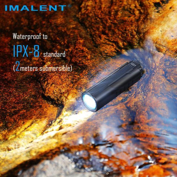 IMALENT LD70 LED baterka 4000 lúmenov, kompaktný dizajn pre dobrodruhov, spoľahlivý zdroj svetla s OLED displejom