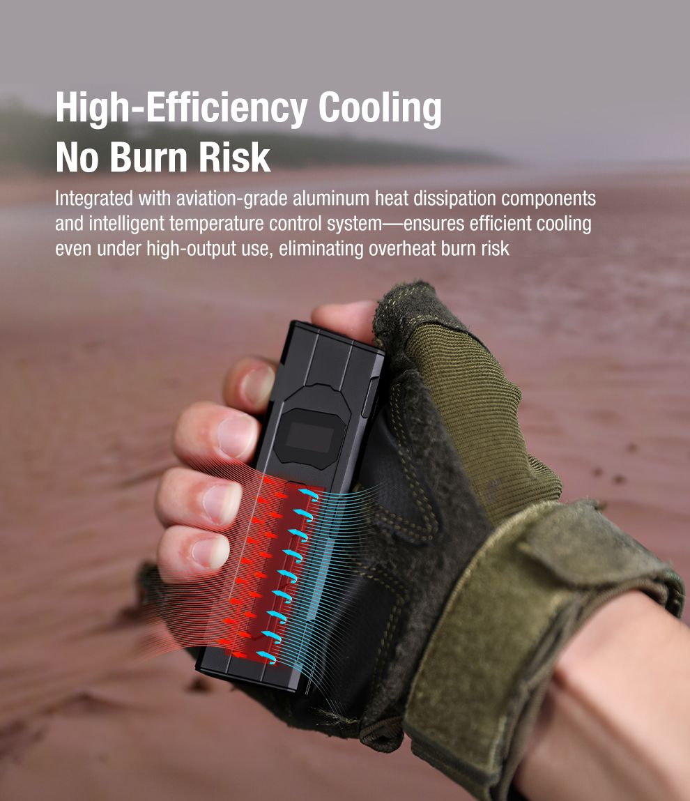 Klarus X2 3000 lúmenov Ultratenká taktická baterka USB-C LED vreckové svetlo. Odolná pre sebaobranu a outdoor výbavu.