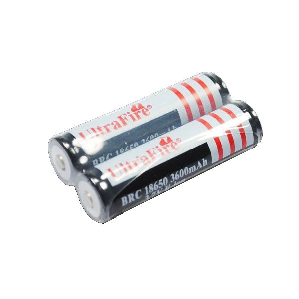 UltraFire 3.7V 18650 3600mAh Nabíjateľné batérie Dlhotrvajúci výkon pre vysokoodberové zariadenia Ekologické
