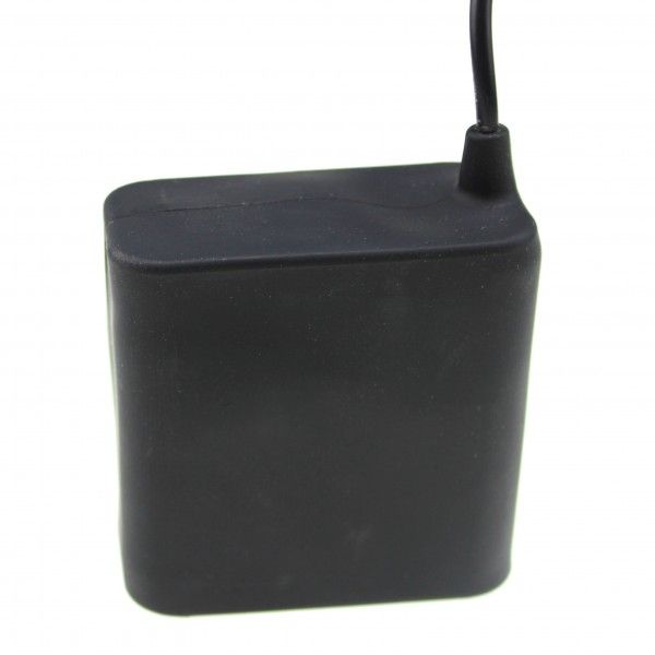 Vysokokapacitná 12000mAh batéria 8.4V pre LED svetlomety na bicykel odolný dizajn vodotesné puzdro