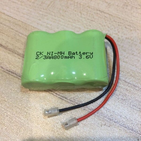 Ni-MH 2/3 AA 3.6V 800mAh Nabíjateľná batéria