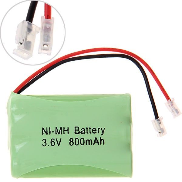 Ni-MH AAA 3.6V 800mAh nabíjateľný batériový blok pre bezdrôtový telefón