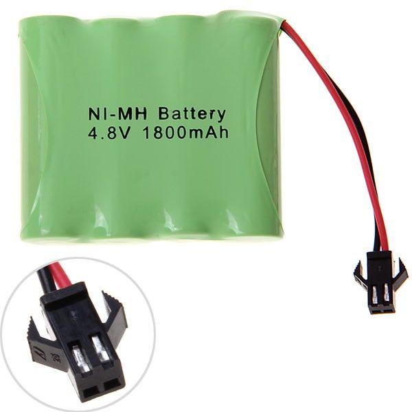Ni-MH AA 4,8V 1800mAh SM zástrčka batériový balík