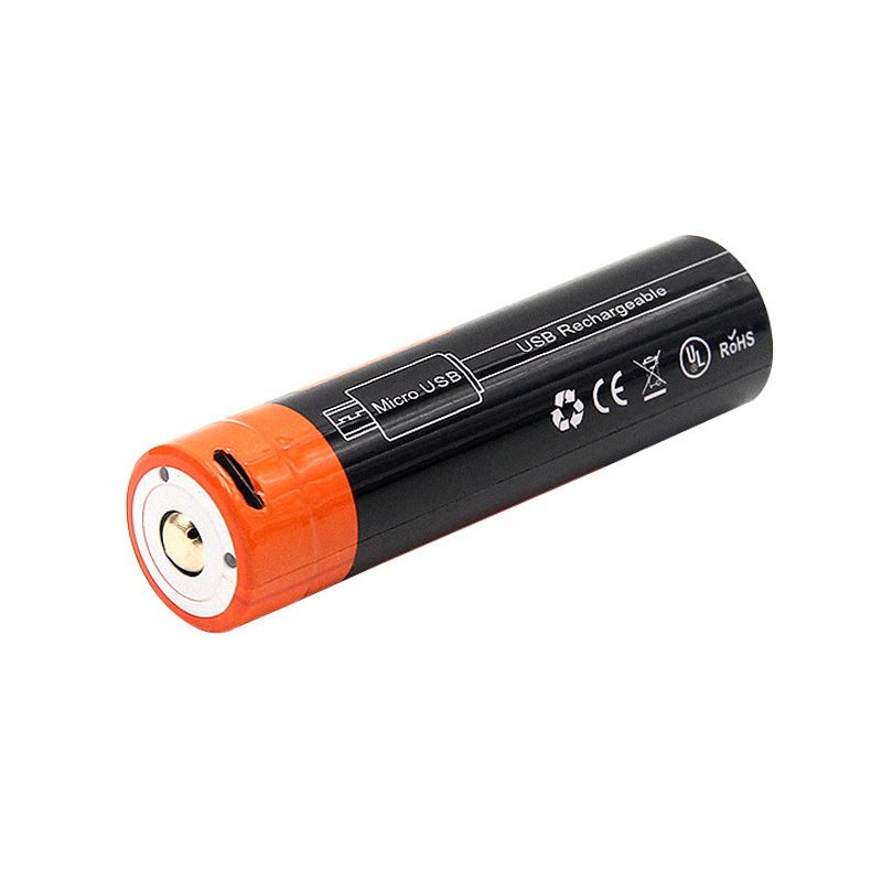 18650 2600mAh 3.7V Dobíjateľná lítium-iónová batéria, vysoká energetická hustota, dlhá životnosť, prenosný zdroj energie