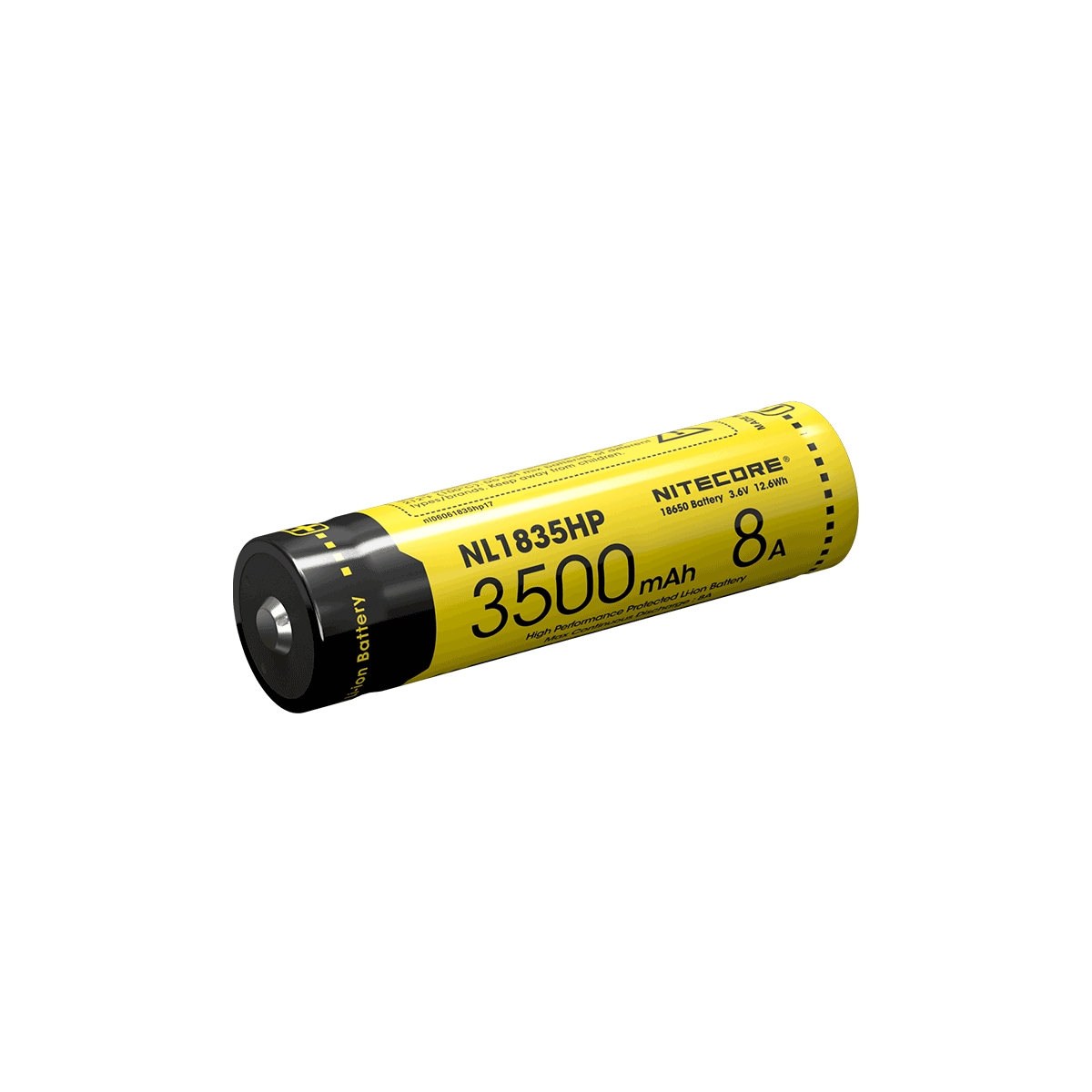 Nitecore NL1835HP 3500mAh Vysokovýkonná nabíjateľná batéria 18650 pre baterky a technické pomôcky
