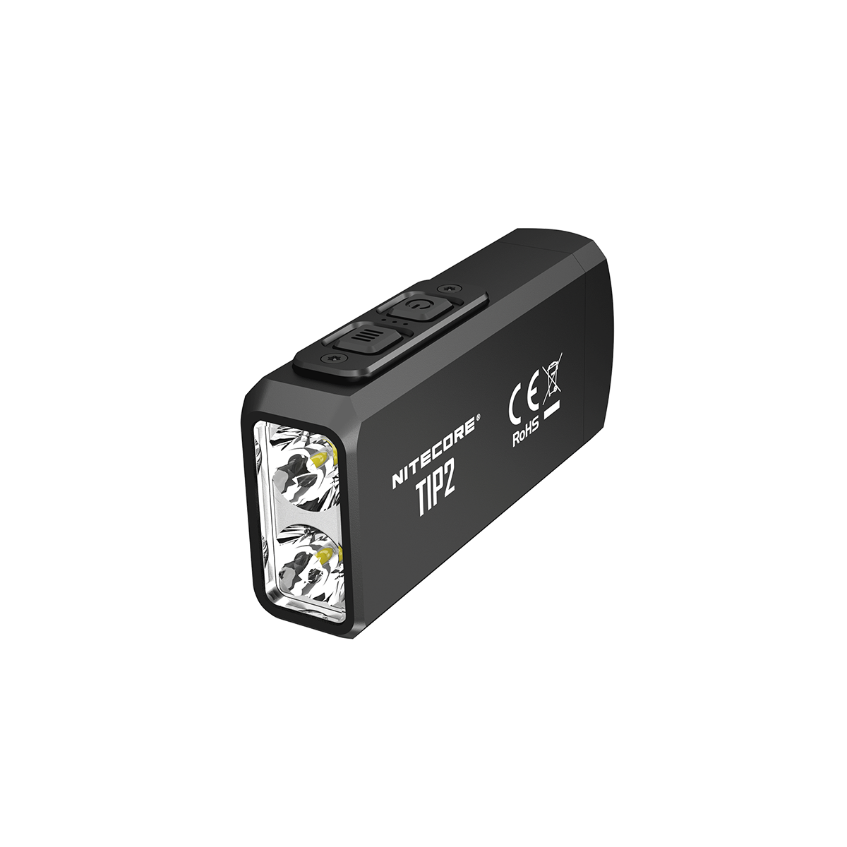 NITECORE TIP2 Kľúčová baterka 720 lúmenov USB nabíjateľné LED svetlo pre kempingové vybavenie alebo každodenné nosenie