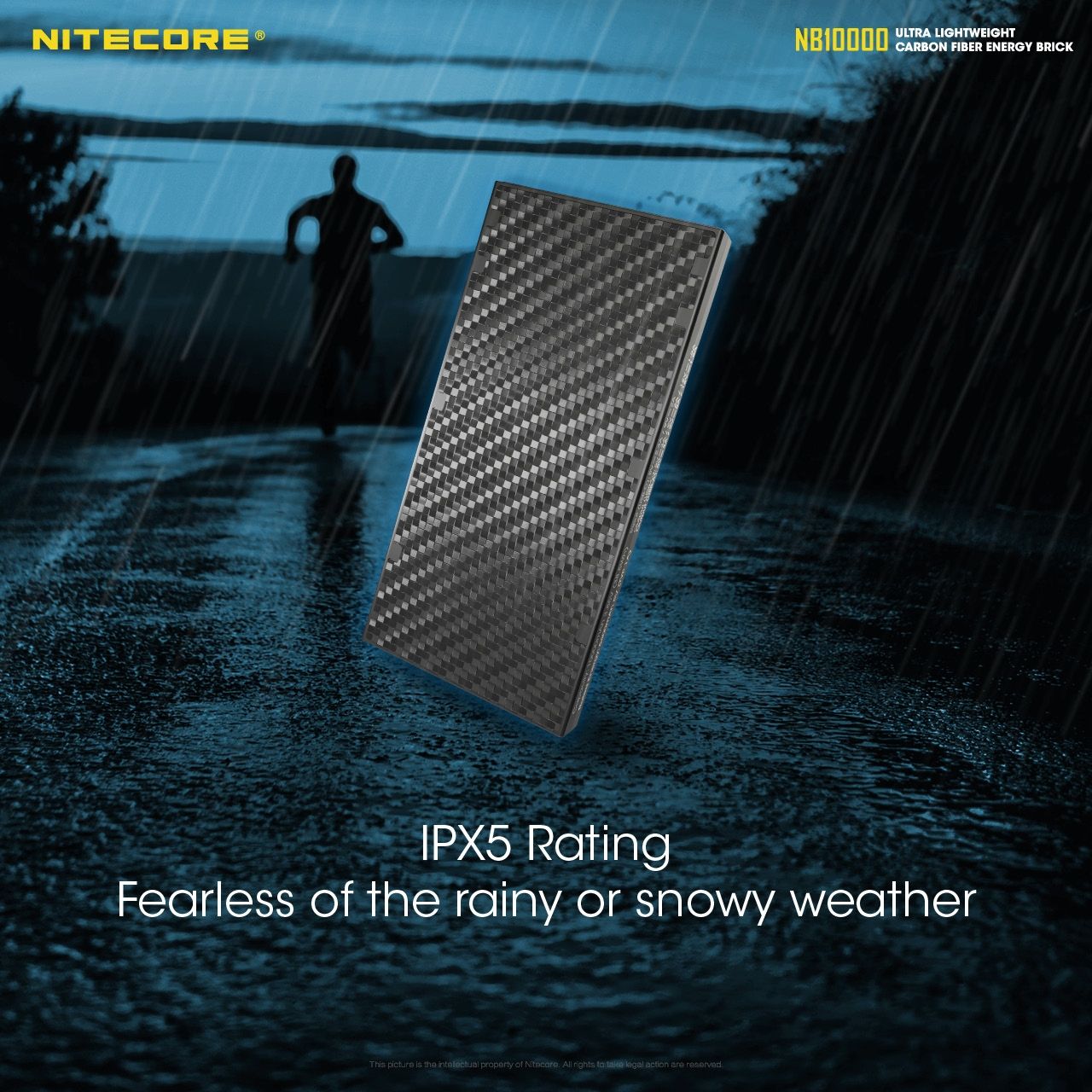 NITECORE NB10000 QC Dual Port USB-C 10000mAh Power Bank Ľahký Rýchle Nabíjanie