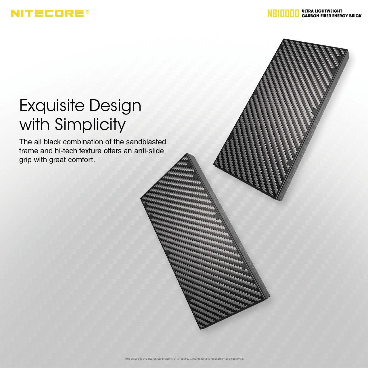 NITECORE NB10000 QC Dual Port USB-C 10000mAh Power Bank Ľahký Rýchle Nabíjanie