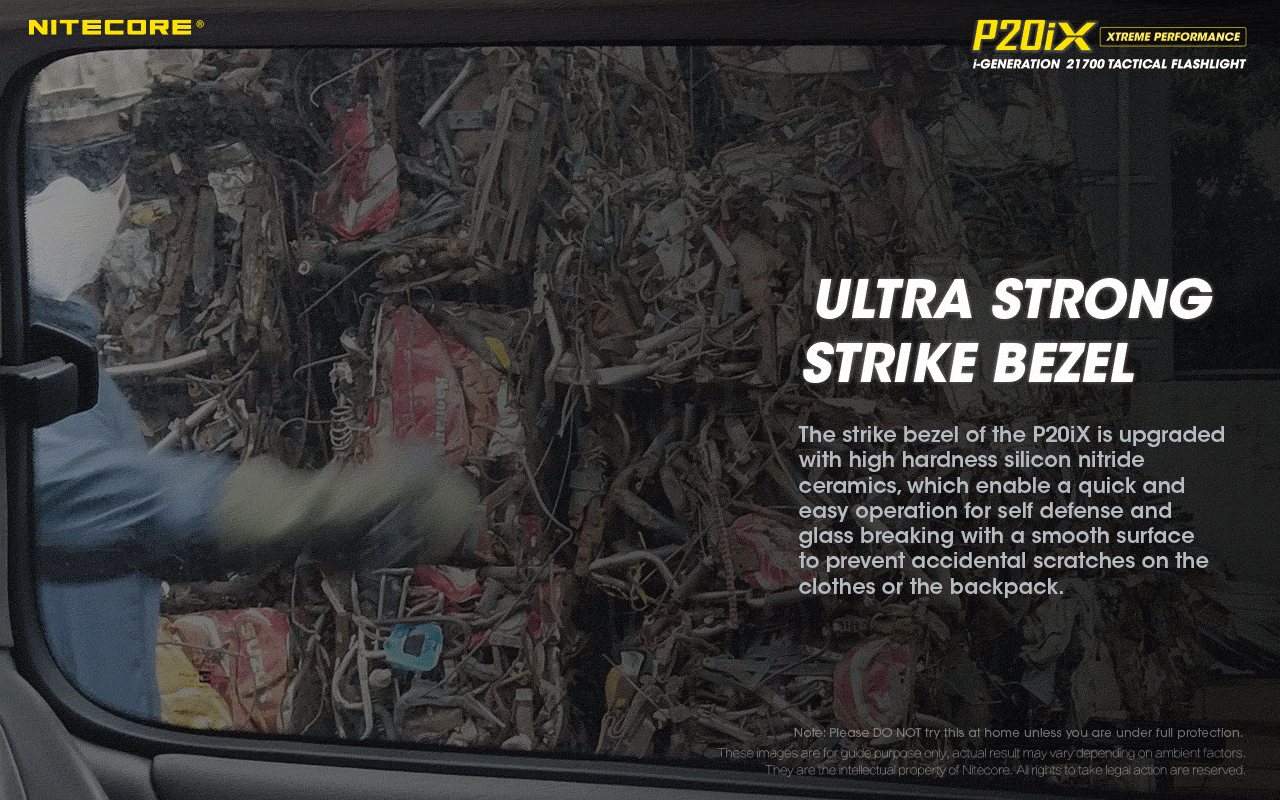 Objavte Nitecore P20iX s 4000 lúmenmi 4 x XP-L2 V6 LED odolná USB-C nabíjateľná taktická outdoorová baterka