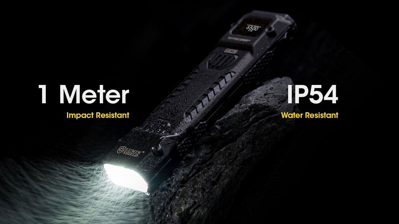 NITECORE EDC29 6500 lúmenov USB-C nabíjateľná baterka pre dlhý dosvit, každodenné nosenie a dobrodružstvo