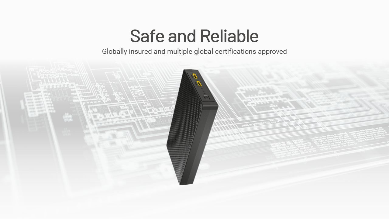 Nitecore NB20000 Gen3 Power Bank 20000mAh prenosná nabíjačka kompaktný dizajn duálny USB-C rýchle nabíjanie