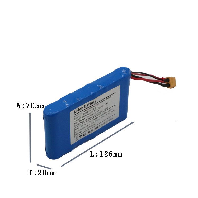 Ľahký 25.2V batériový balíček s dlhotrvajúcim výkonom ideálne energetické riešenie pre skateboarding