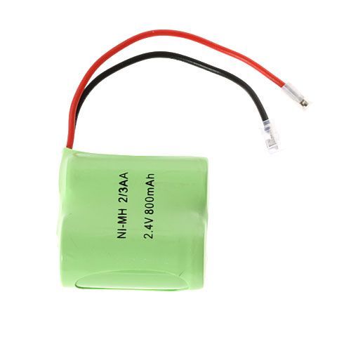 Ekologická 2.4V 2/3 AA 800mAh Ni-MH nabíjateľná batéria pre elektronické zariadenia a detské hračky