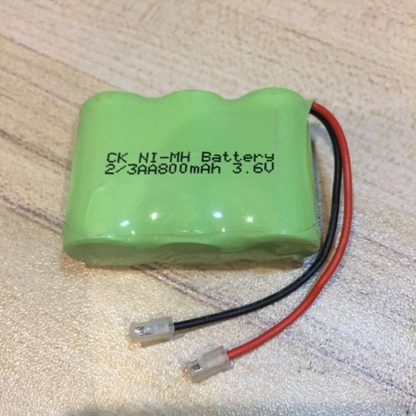 Ni-MH 2/3 AA 3.6V 800mAh Nabíjateľná batéria