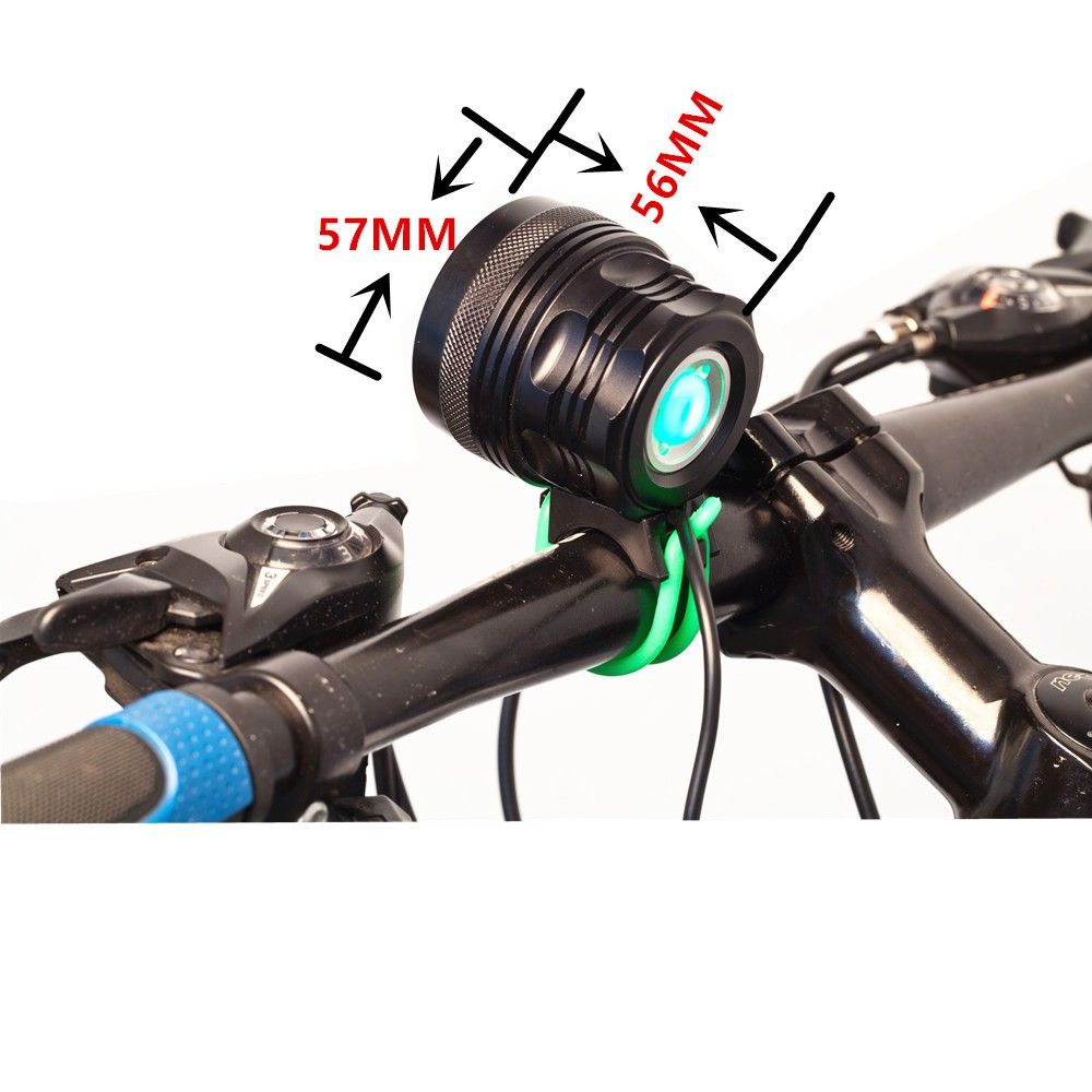 Cyklistické svetlo XHP70 LED predné svetlo 3500 lúmenov, vysoký jas, dvojitá funkčnosť pre cyklistiku a turistiku