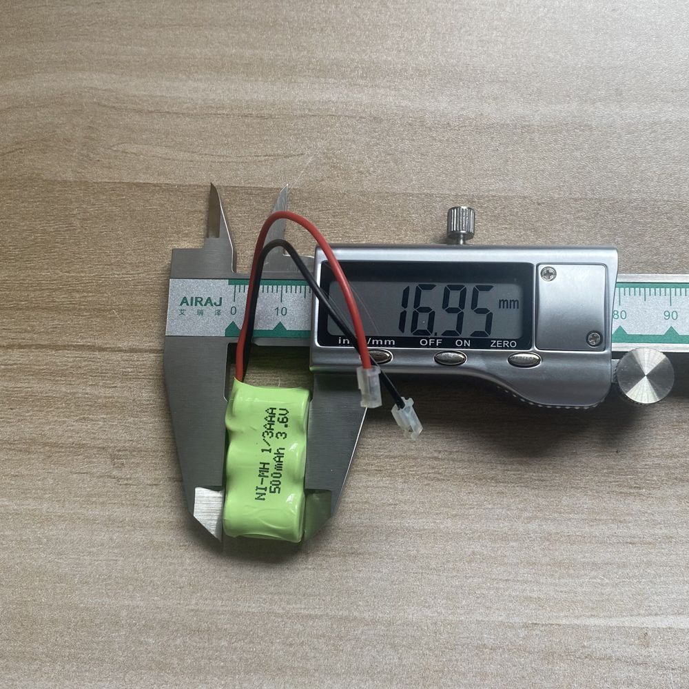 Ekologická 3.6V 1/3 AAA 500mAh Ni-MH nabíjateľná batéria – spoľahlivý zdroj energie pre diaľkové ovládače a herné zariadenia.