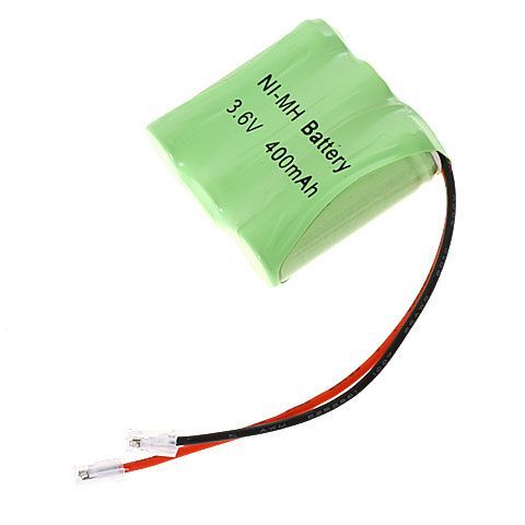 Spoľahlivá 3.6V 400mAh nabíjateľná Ni-MH batéria ekologická s dlhotrvajúcou energiou pre hračky a diaľkové ovládania