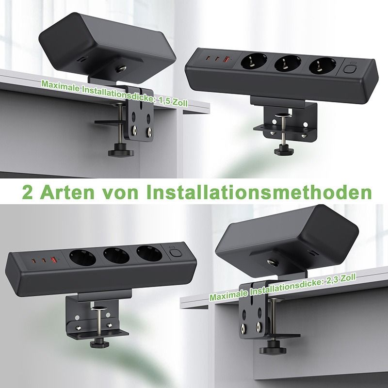 Napájacia lišta so svorkou na stôl, rýchlonabíjacia stanica 18/65W USB rýchle nabíjanie európska štandardná zásuvka, spínač ochrany proti preťaženiu, stolová zásuvka, EU napájanie pre kancelársky nábytok