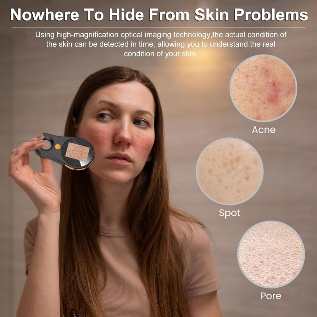 Digitálny mikroskop 500x zväčšenie 2MP – Oprava elektroniky, mince, koža, vlasy