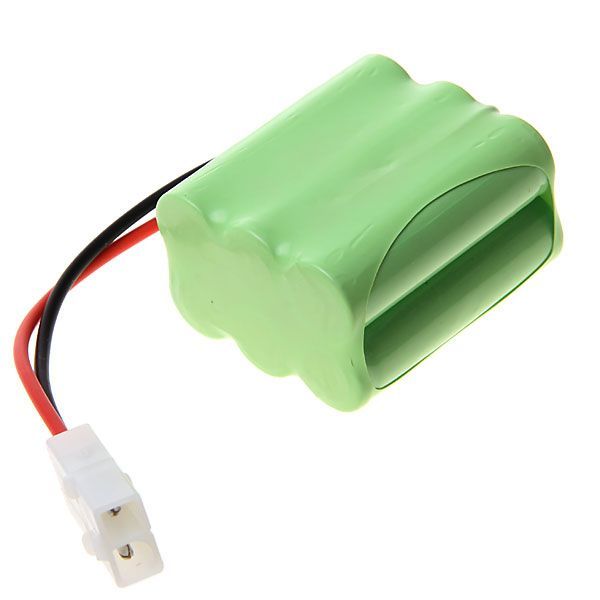 Eko-priateľský 7.2V AA 1800mAh Ni-MH nabíjateľný batériový set pre diaľkovo ovládané vozidlá a modelové lietadlá